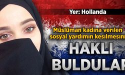 Hollanda'da 'nikap' karşıtı karar