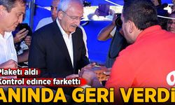 CHP lideri Kılıçdaroğlu'nun tuğlaya yapışacak plakete soyadı yanlış yazıldı