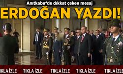 Cumhurbaşkanı Erdoğan'dan dikkat çeken mesaj