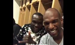 Aboubakar Beşiktaş'ın soyunma odasına indi!