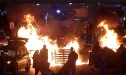 Tel Aviv'de Kaos! Sokaklar Ateşe Verildi