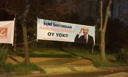 İstanbul'da dikkat çeken Kılıçdaroğlu afişleri: Seni sırtından hançerleyenlere oy yok!