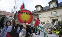 İsrail'e kendi topraklarında Gazze protestosu!