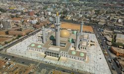 Batı Afrika'nın en büyük camisi Massalikoul Jinaan Ramazana hazır