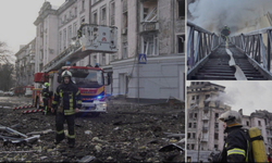 Rusya'dan başkent Kiev'e balistik füze saldırısı!