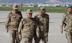 Jandarma Genel Komutanı Orgeneral Arif Çetin, Kahramanmaraş'ta incelemelerde bulundu