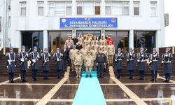 Orgeneral Arif Çetin Paşa Diyarbakır İl Jandarma Komutanlığı'nı ziyaret etti