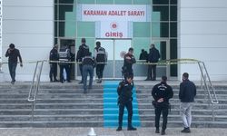 Karaman'da adliye girişinde silahlı saldırı