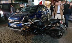 Samsun'da otomobil ile motosiklet çarpıştı: 1 yaralı