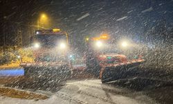 Bolu Dağı’nda kar yağışı etkili oluyor