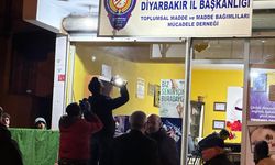 Diyarbakır’da uyuşturucu ile mücadele derneğinde silahlı kavga