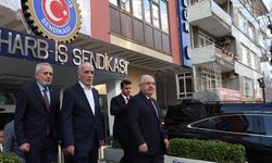 Bakan Güler, Türk Harb-İş ve TÜRK-İŞ yetkilileriyle bir araya geldi