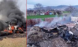 Traktörden çıkan yangın çiftliği küle çevirdi! 150’den fazla hayvan telef oldu, zarar çok büyük