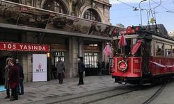 İstiklal Caddesi'nin meşhur tramvayının seferleri durduruldu