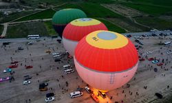 Kapadokya'da görsel şölen