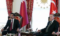 Cumhurbaşkanı Erdoğan Katar Emiri Şeyh Al Sani ile görüştü
