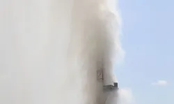 Denizli'de jeotermal kuyuda sondaj kazısı sırasında patlama!