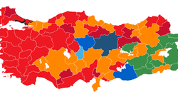 İşte yerel seçimlerde AK Parti'den CHP'ye geçen iller