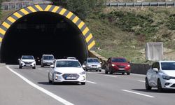 TEM’in Bolu geçişinde akıcı yoğunluk devam ediyor!