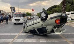 Takla atan araçtan fırlayan sürücü hayatını kaybetti