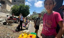 Gazze'de su sıkıntısı devam ediyor