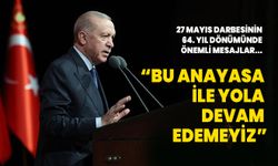 Cumhurbaşkanı Erdoğan: Bu anayasa ile yola devam edemeyiz