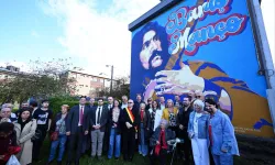 Barış Manço, Belçika'da duvar resmiyle ölümsüzleştirildi