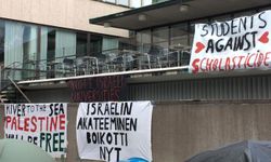 Finlandiya ve Danimarkalı öğrencilerden Filistin’e destek gösterileri