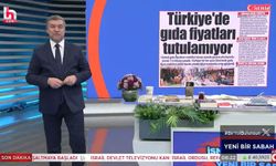 İstiklal Gazetesi 6 Mayıs 2024 manşeti Halk TV ekranlarında