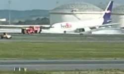 İstanbul Havalimanı'nda kargo uçağı pistten çıktı