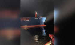 Çanakkale Boğazı'nda arıza yapan tanker kurtarıldı