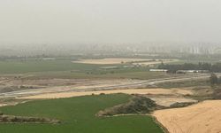 Adana'yı toz kapladı