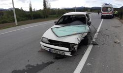 Bolu’da iki otomobil çarpıştı: Yaralılar var
