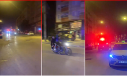 Bursa'da polis ile motosiklet kovalamacası yaşandı: İşte o anlar!