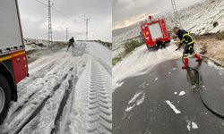 Iğdır'da sağanak sonrası sel meydana geldi