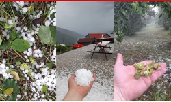 Sakarya'da dolu yağışı hayatı felç etti