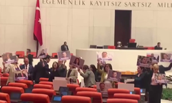 TBMM’de DEM'lilerin protestosu