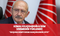 Kemal Kılıçdaroğlu isim vermeden yüklendi! "Boşuna demiyorum hançerlendik diye"
