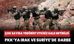 Irak ve Suriye'de 17 terörist etkisiz hale getirildi