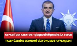 AK Parti'den Karatepe- Şimşek görüşmesine ilk yorum: Talep üzerine ekonomi vizyonumuz paylaşıldı!