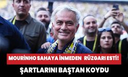 Mourinho sahaya inmeden rüzgari esti!