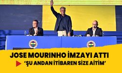 Dünyaca ünlü teknik direktör Jose Mourinho imzayı attı! 'Sizlere söz veriyorum ki; şuandan itibaren size aitim'