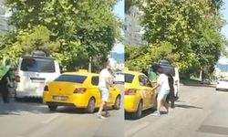 Antalya'da bir yolcu taksinin direksiyonuna geçerek kaçtı