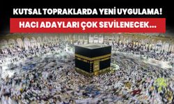 Diyanet'ten kutsal topraklarda yeni uygulama