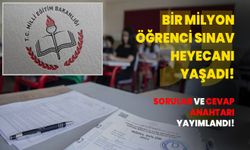 Milli Eğitim Bakanlığı, LGS Sorularını ve Cevap Anahtarlarını Yayımladı