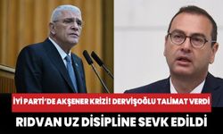 Dervişoğlu, yetkisini kullandı! İYİ Parti'de Rıdvan Uz disiplin kuruluna sevk edildi
