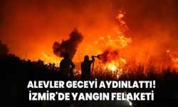 Alevler geceyi aydınlattı! İzmir'de ciğerimizi yanıyor