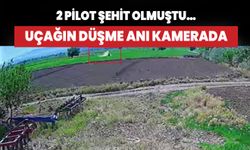 2 pilot şehit olmuştu! Kayseri'de uçağın düşme anı kameraya yansıdı
