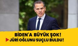 Biden'a büyük şok! Jüri oğlunu suçlu buldu!