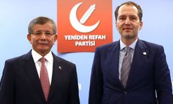 Yeniden Refah Partisi lideri Fatih Erbakan Ahmet Davutoğlu ile bir araya geldi
